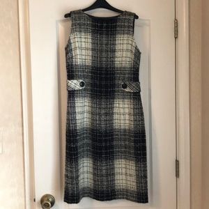 Black and white dress